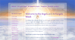 Desktop Screenshot of angelsweek.com