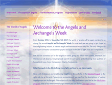 Tablet Screenshot of angelsweek.com